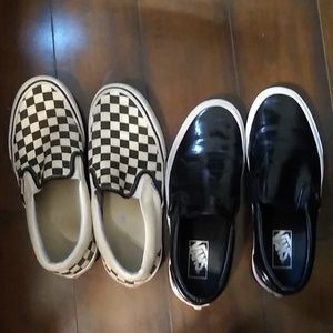 Two pairs of Vans!!!